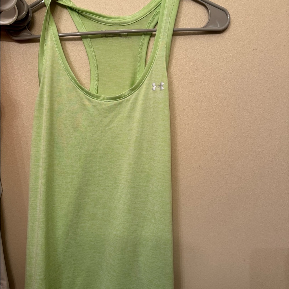 Under Armour Women's Lime Green Tank Top